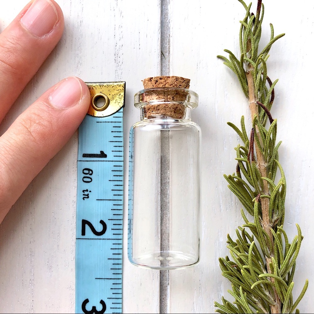 Love Bottle: + Rose Petals Quartz (Small Vial) - Picture 3 of 3